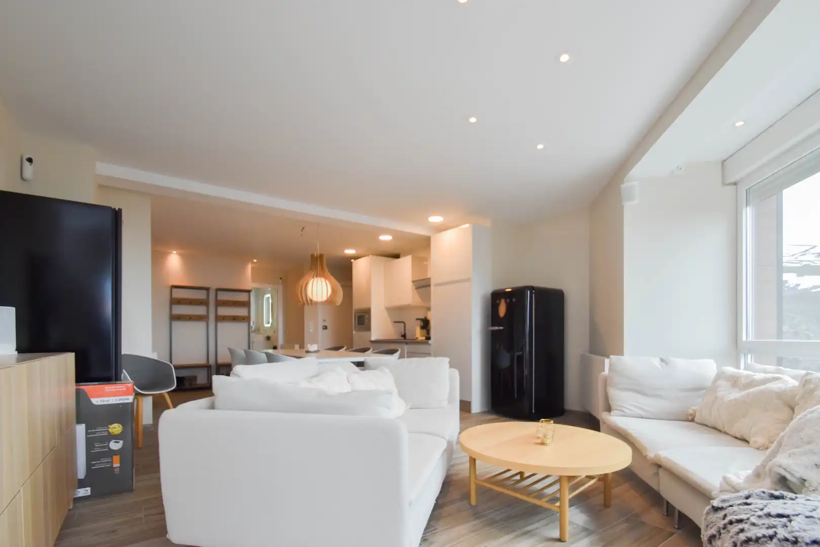 Sala de estar de Piso en venta en Sierra Nevada con Calefacción, Terraza y Amueblado