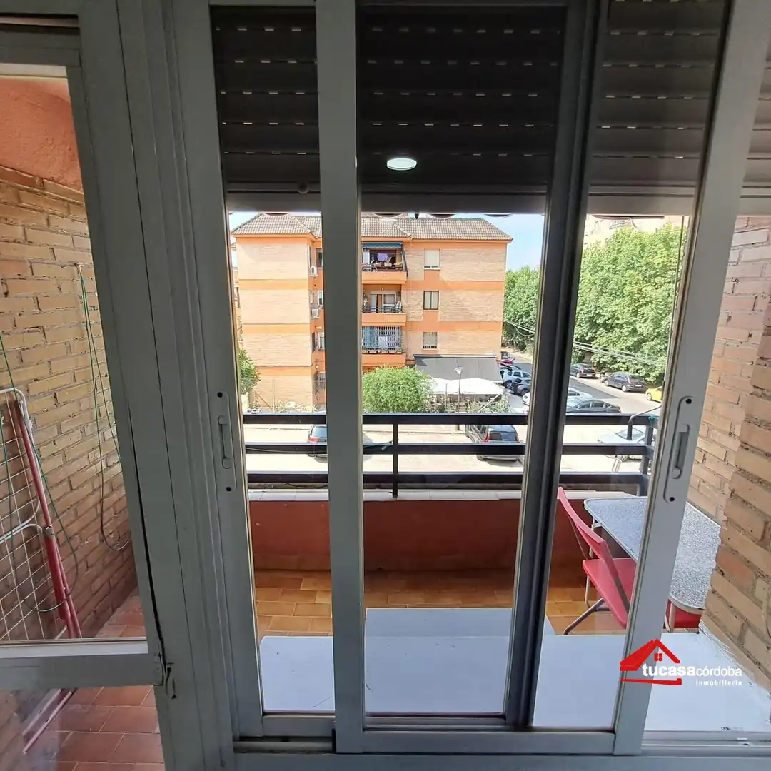 Balcony of Flat for sale in Córdoba  with Air Conditioner and Heating