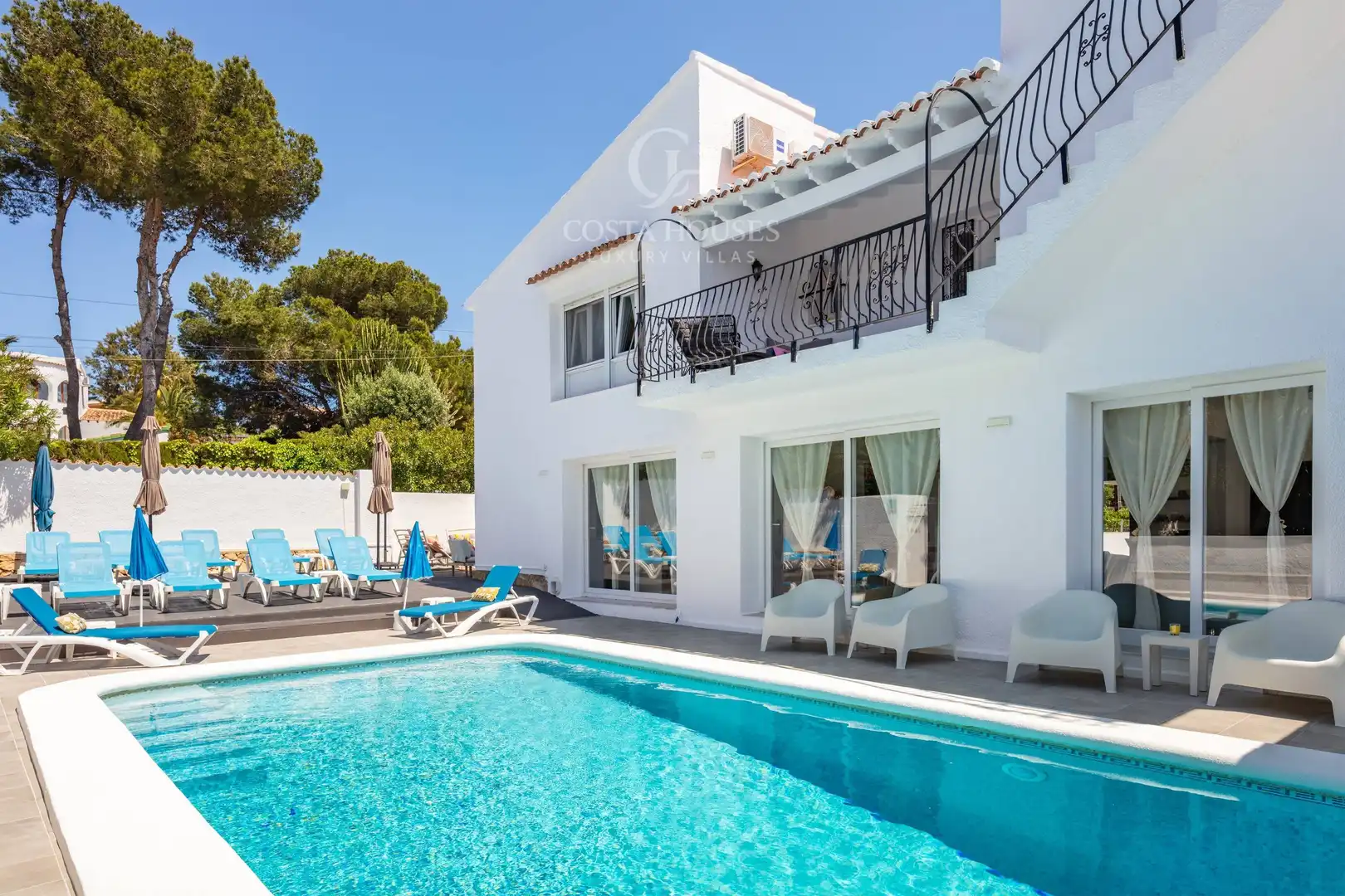 Vista exterior de Casa o chalet en venta en Jávea / Xàbia con Aire acondicionado, Calefacción y Jardín privado
