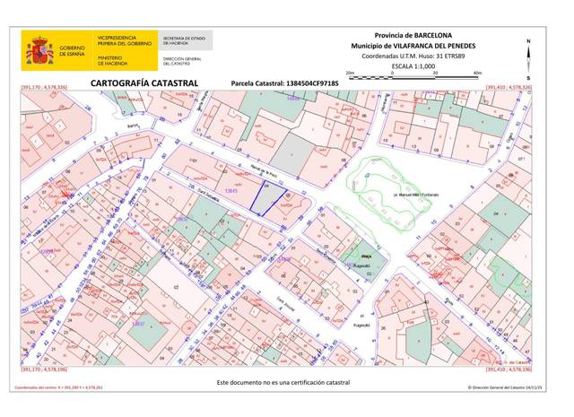 Terreno residencial en Venta en Carrer Raval de la Font 10 en Centre Vila