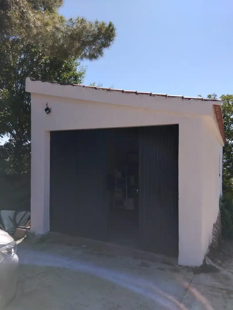 Vista exterior de Finca rústica en venta en Ronda con Calefacción y Piscina