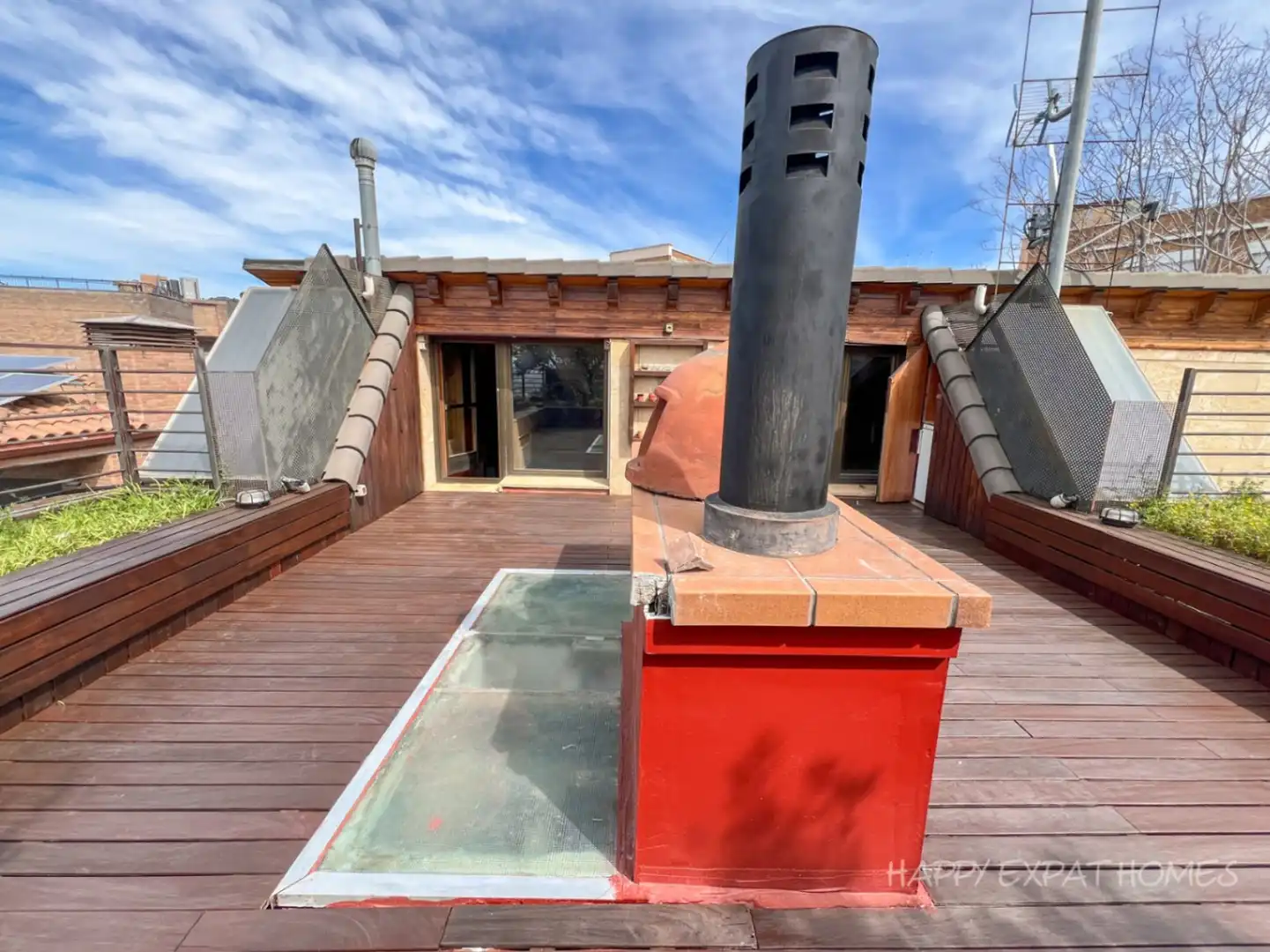 Terrace of Houses for rent in Sant Just Desvern  with Air Conditioner, Heating and Private garden