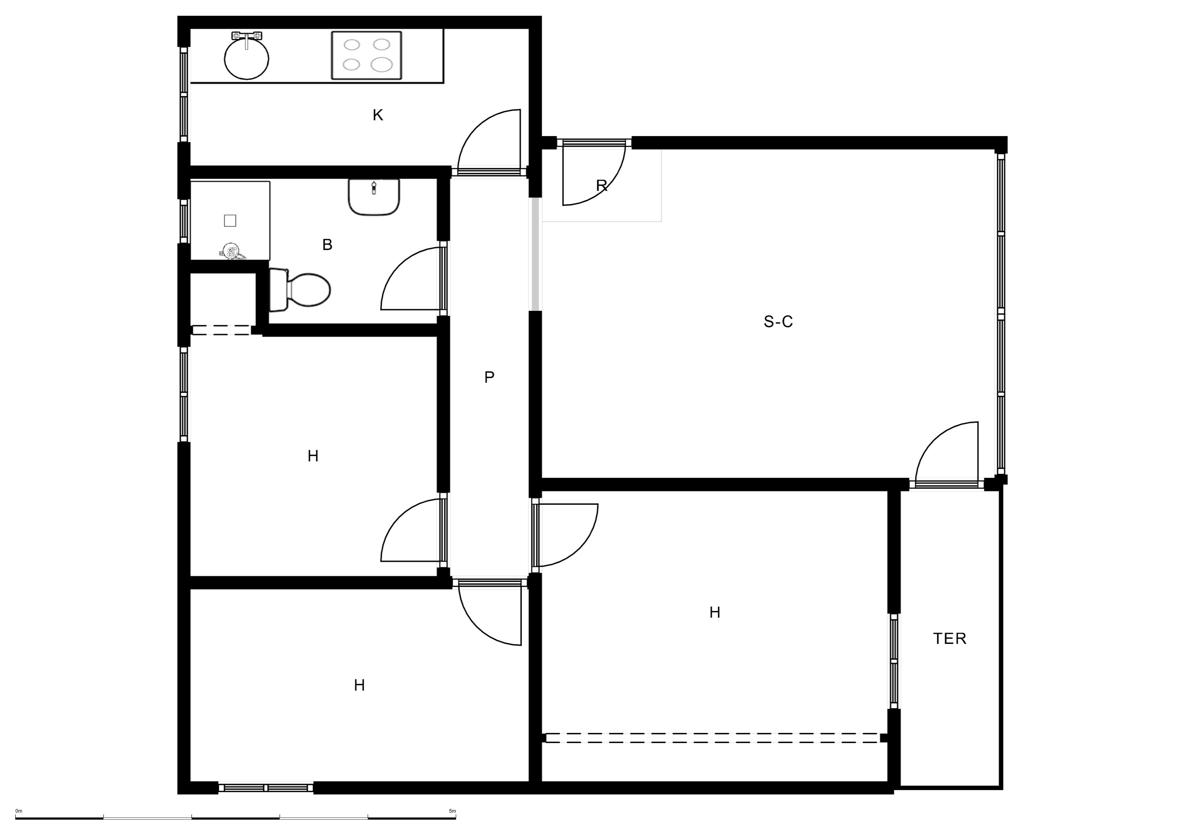Flat for sale in  Madrid Capital  with Terrace