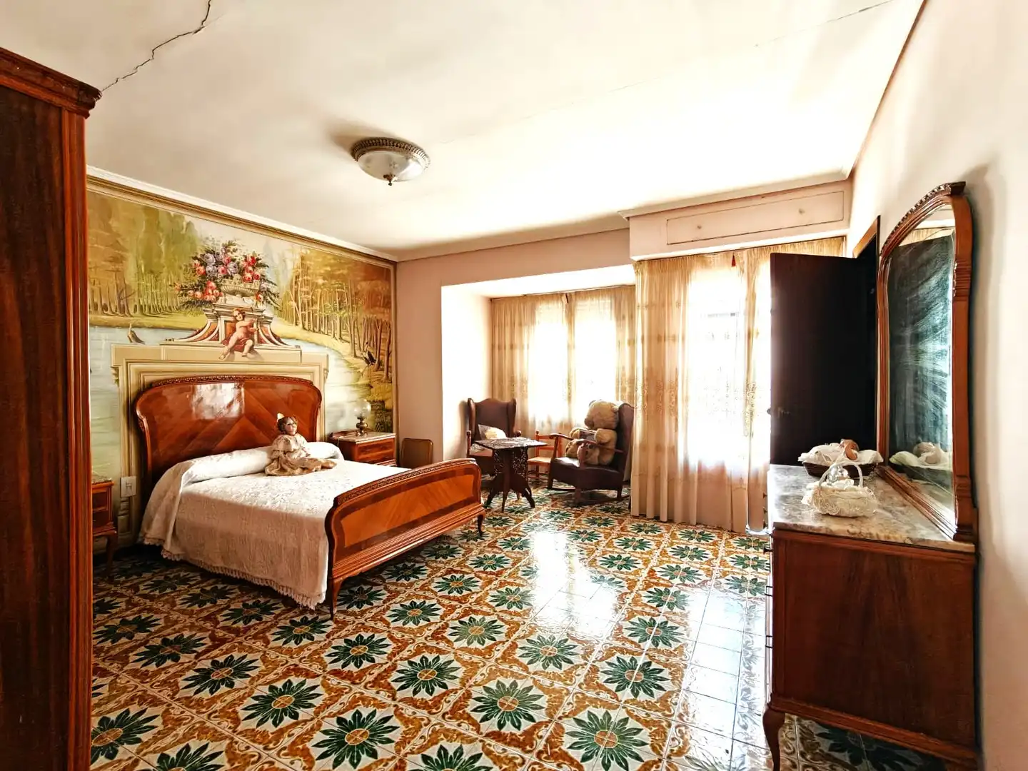 Bedroom of Flat for sale in Massamagrell  with Heating, Furnished and Oven