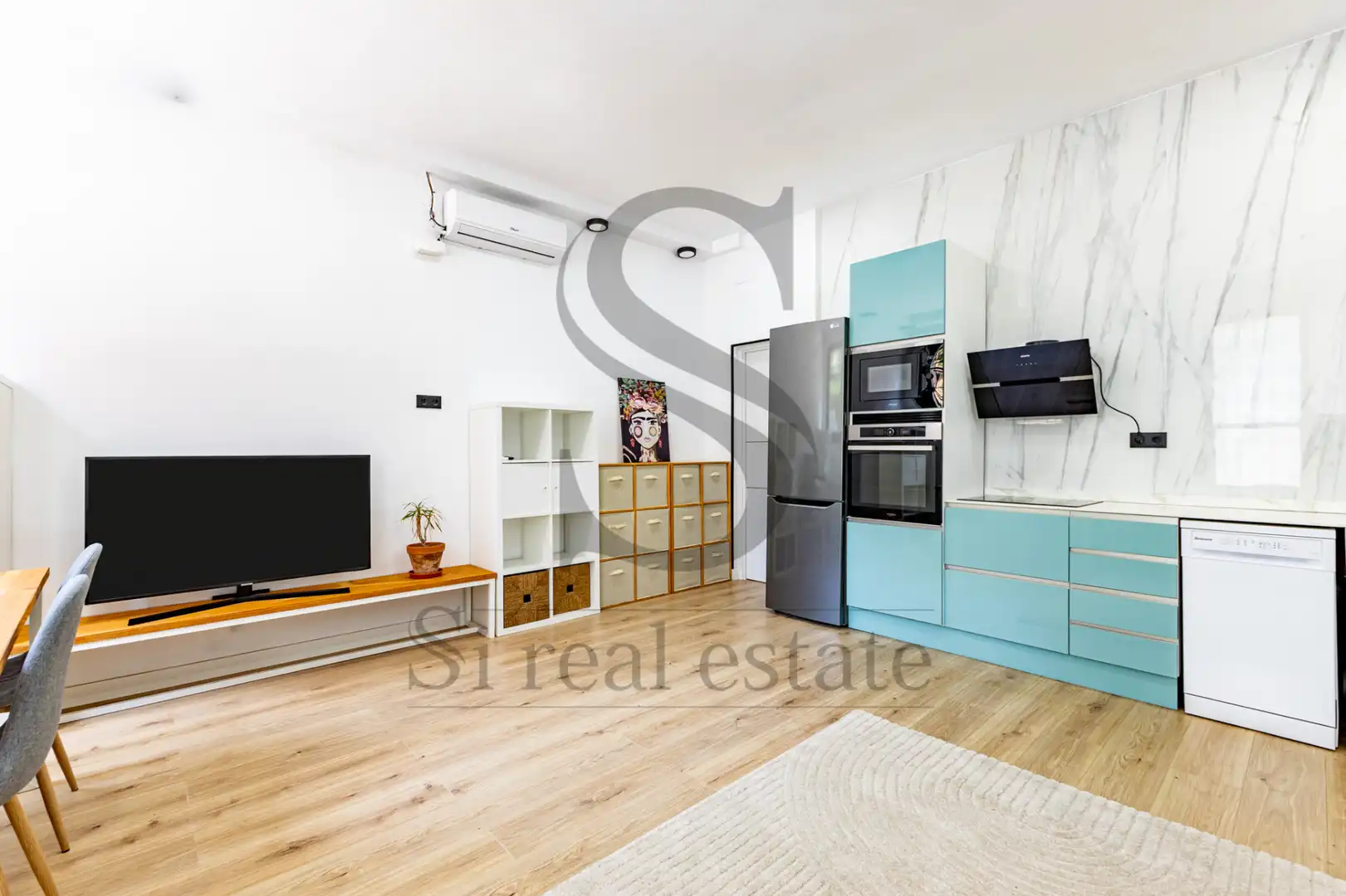 Kitchen of Flat for sale in Barcelona  with Air Conditioner, Heating and Parquet flooring