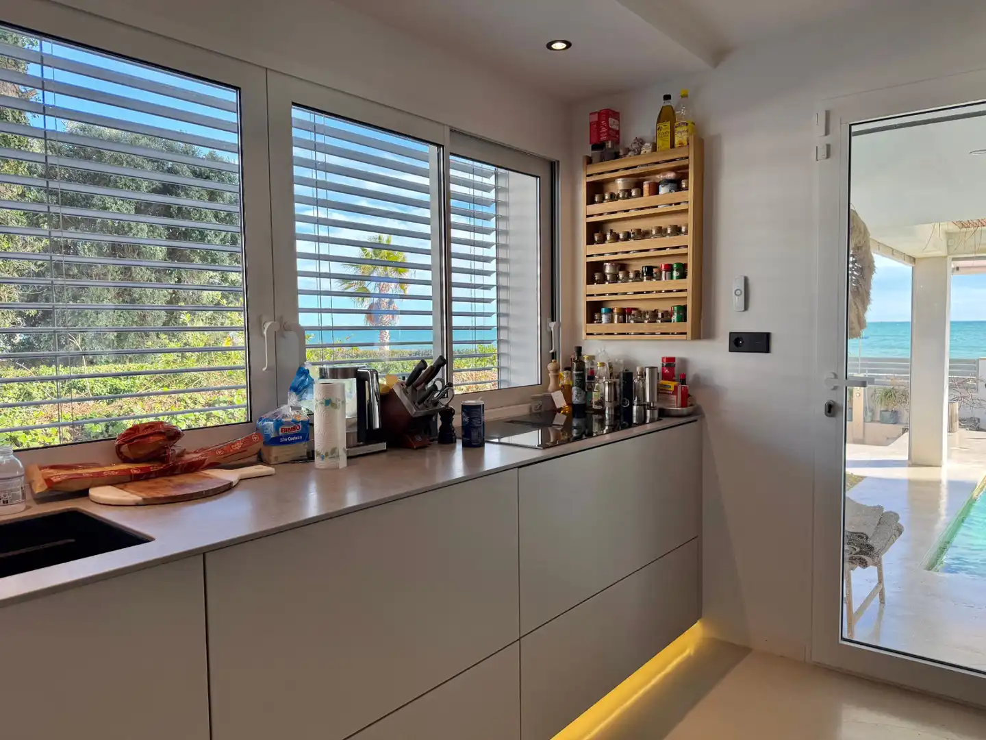 Cocina de Casa o chalet en venta en Cambrils con Aire acondicionado, Piscina y Amueblado