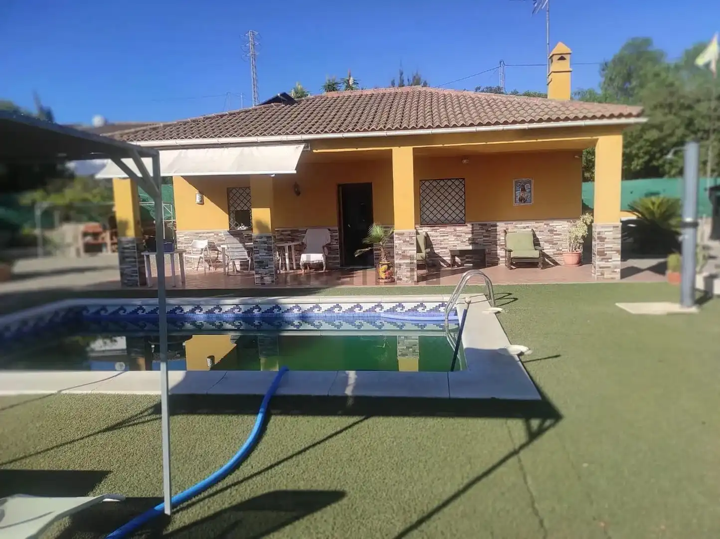 Piscina de Finca rústica en venta en Alhaurín El Grande con Aire acondicionado, Jardín privado y Trastero
