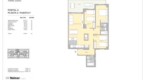 Photo 2 from new construction home in Flat for sale in   Calle Carrasca, 1, Parc Central, Valencia