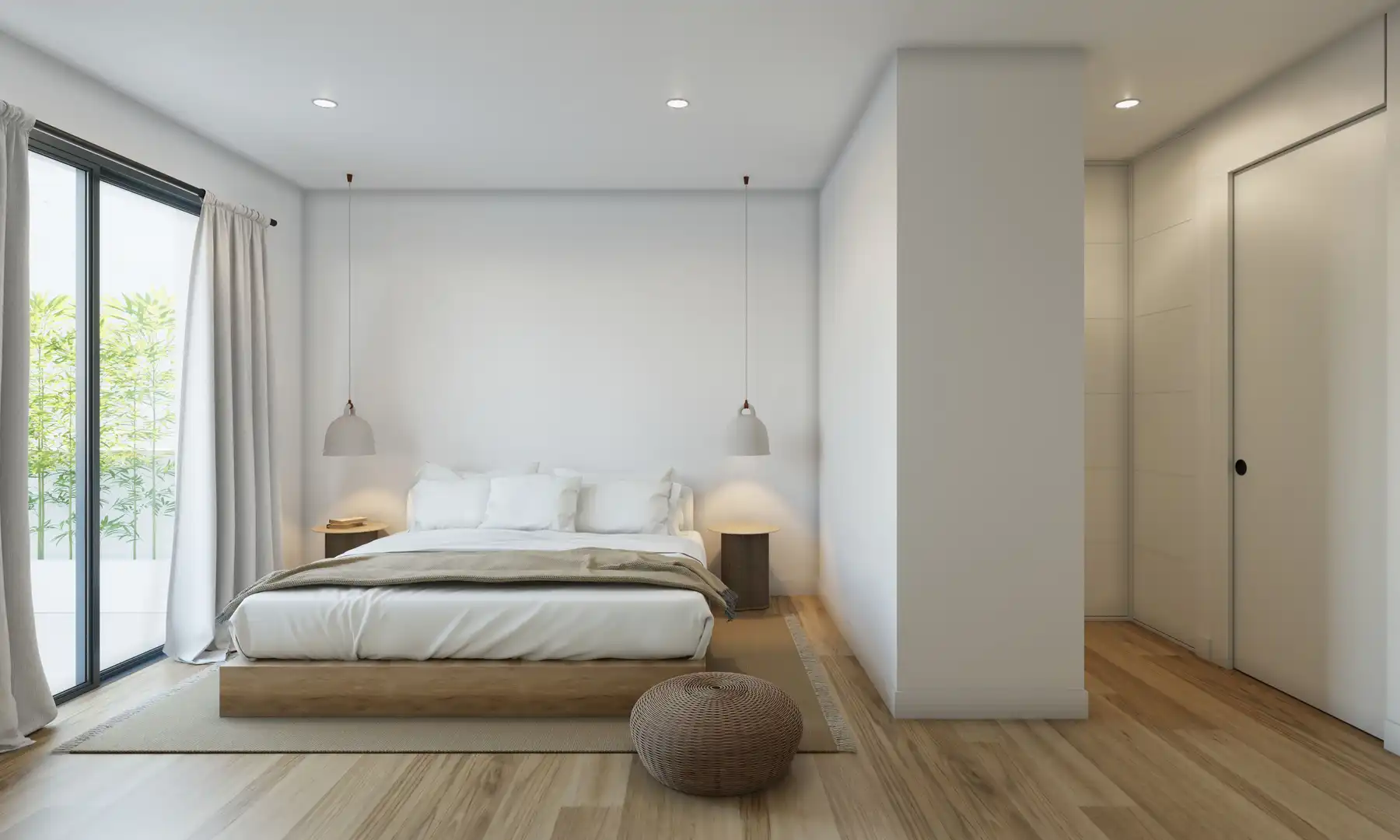 Bedroom of Flat for sale in Granollers  with Air Conditioner, Terrace and Balcony