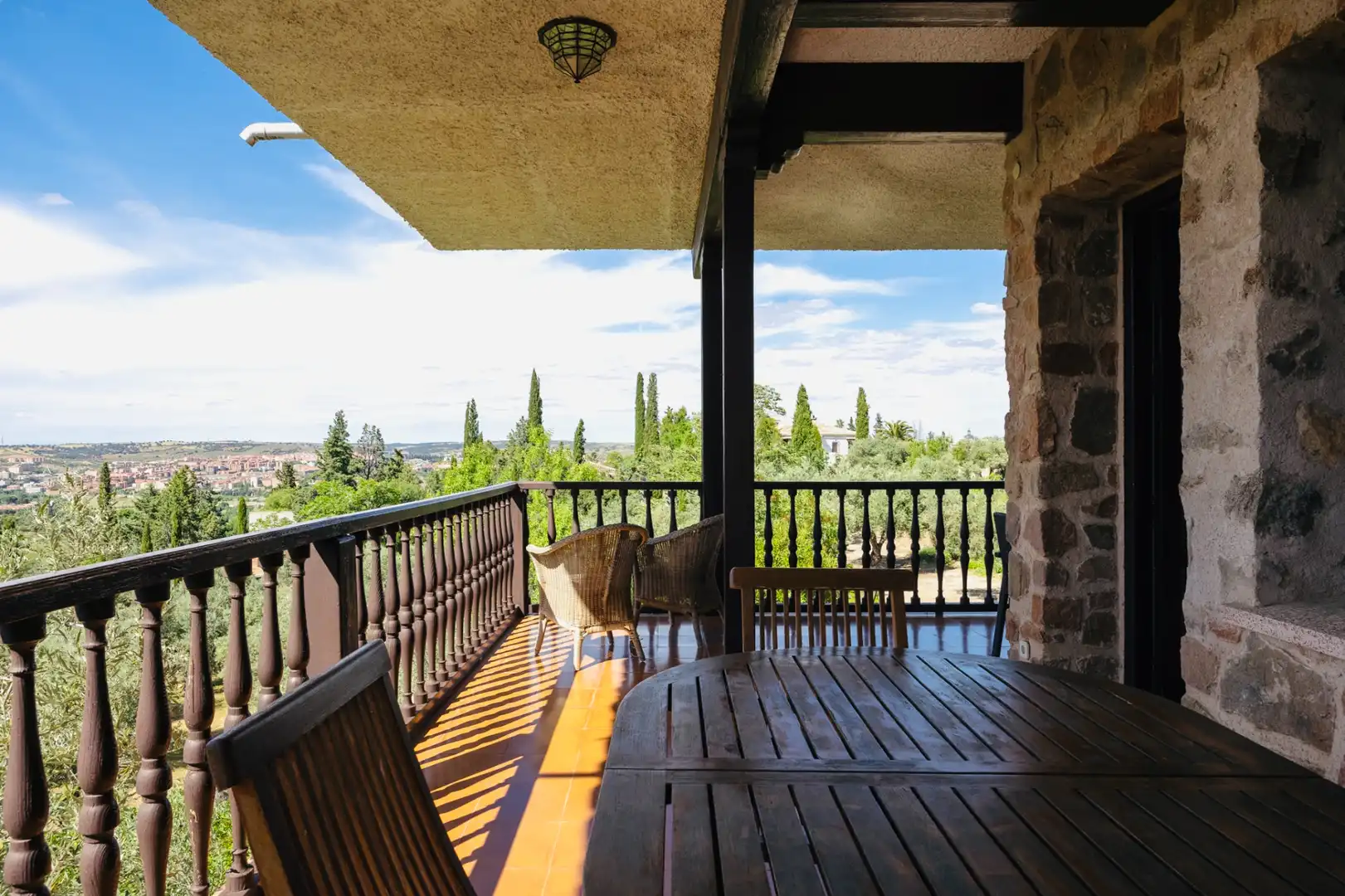 Terrace of Houses for sale in Toledo  with Air Conditioner, Heating and Private garden