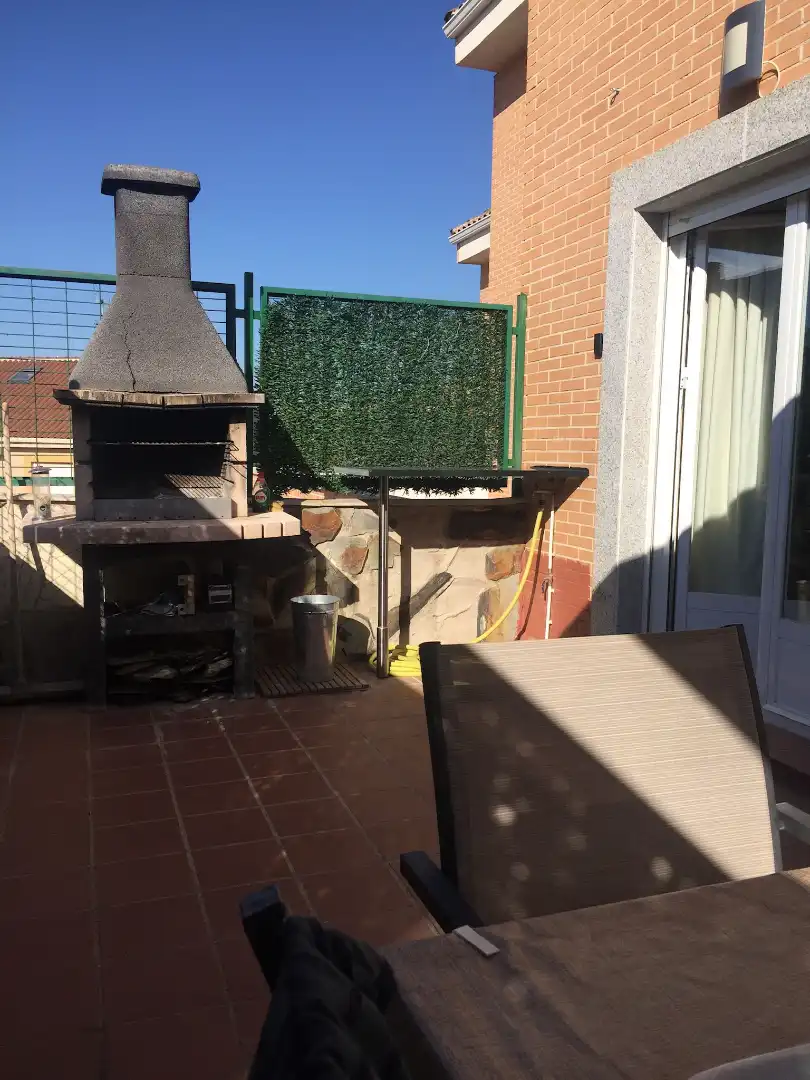 Terraza de Casa adosada en venta en Méntrida con Aire acondicionado, Calefacción y Jardín privado