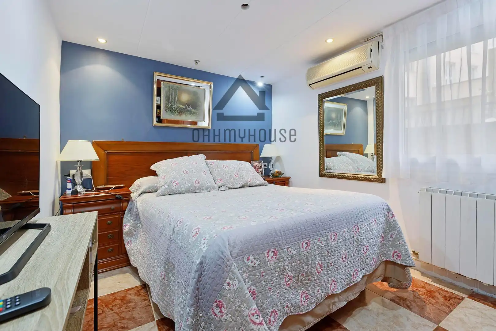 Bedroom of Ground floor for sale in Barcelona  with Air Conditioner, Heating and Terrace