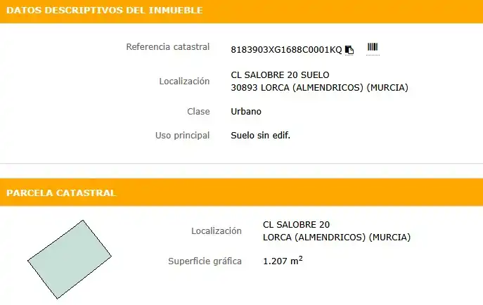 Exterior view of Buildings for sale in Lorca