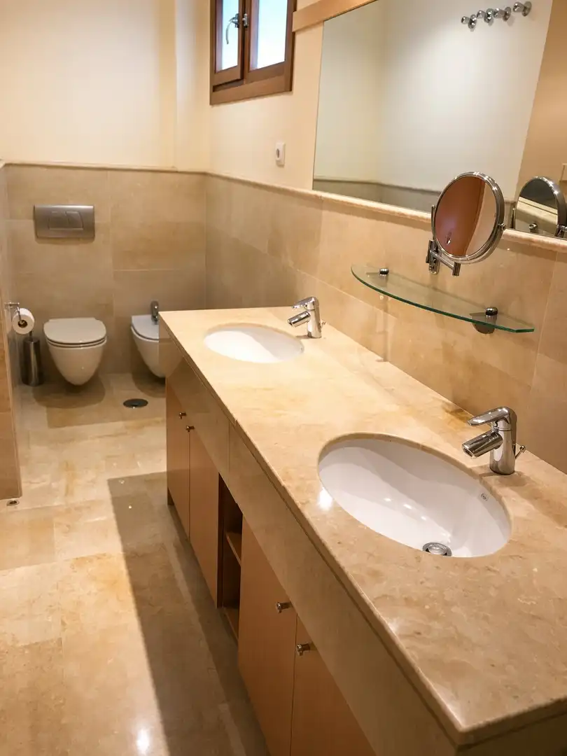 Bathroom of Apartments for sale in Marbella  with Air Conditioner, Terrace and Storage room