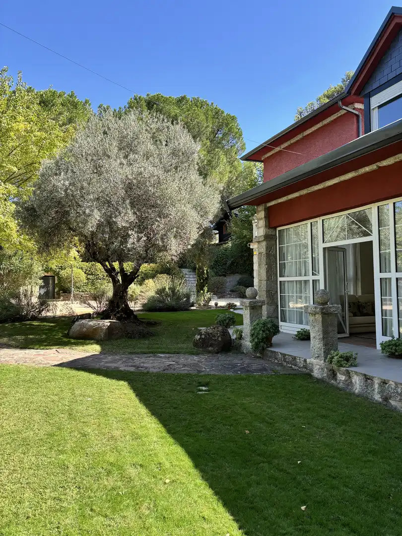 Jardí de Casa o xalet en venda en Villalba Estación