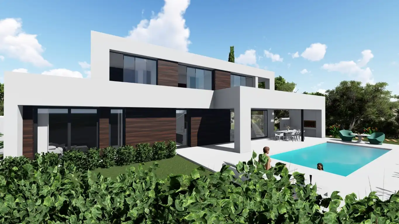 Detached house with terrace for sale in Canuta