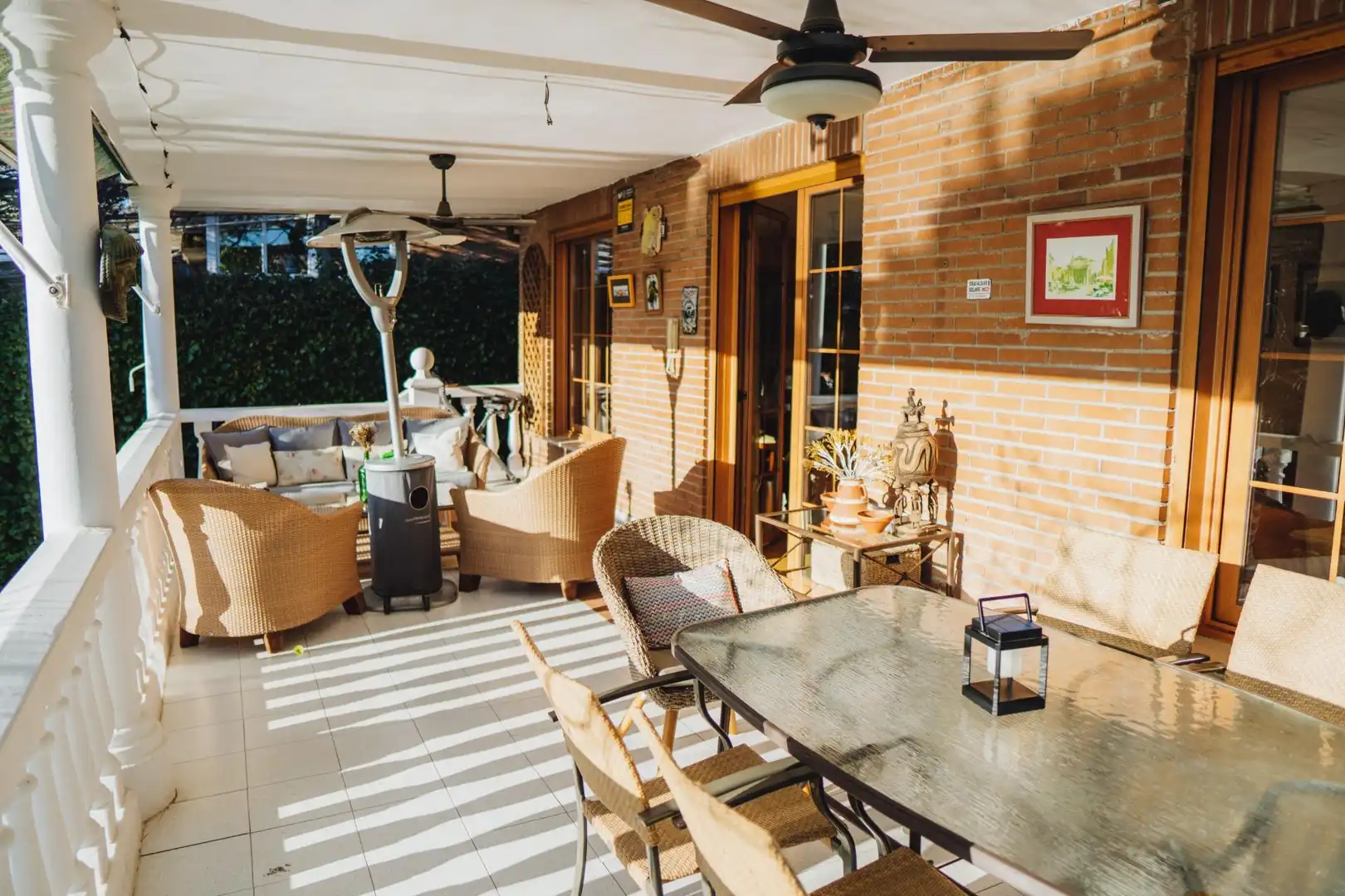Terraza de Casa o chalet en venta en Rivas-Vaciamadrid con Aire acondicionado, Calefacción y Jardín privado