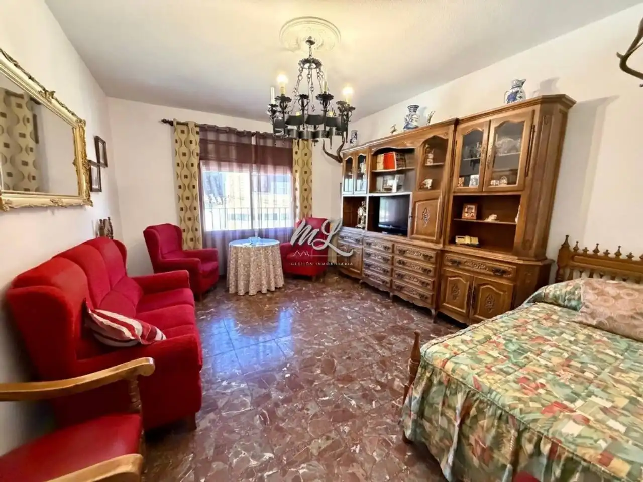 Sala de estar de Casa adosada en venta en Sonseca con Calefacción y Terraza