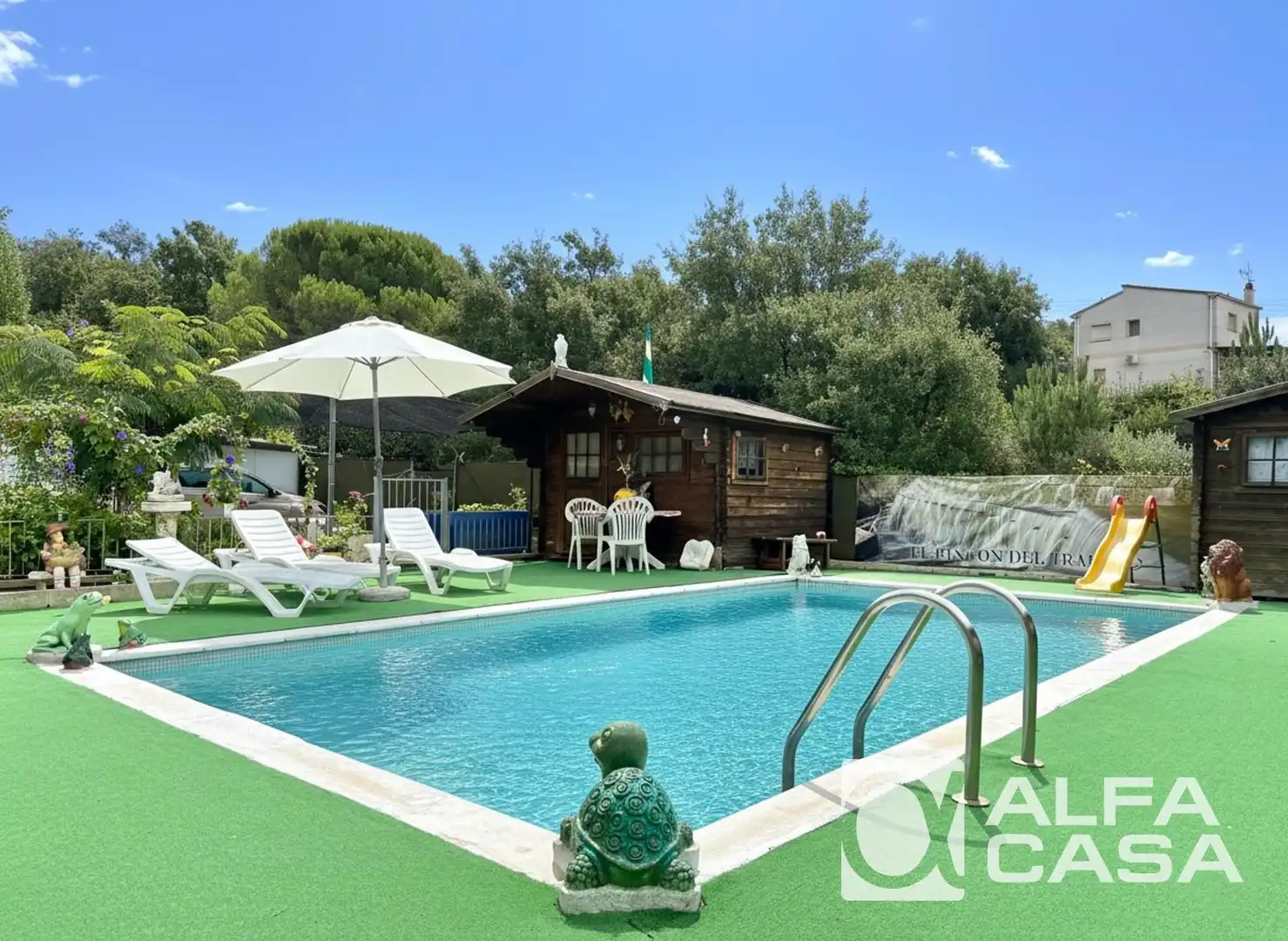 Casa amb terrassa en venda a Aiguaviva Parc, imagen 37