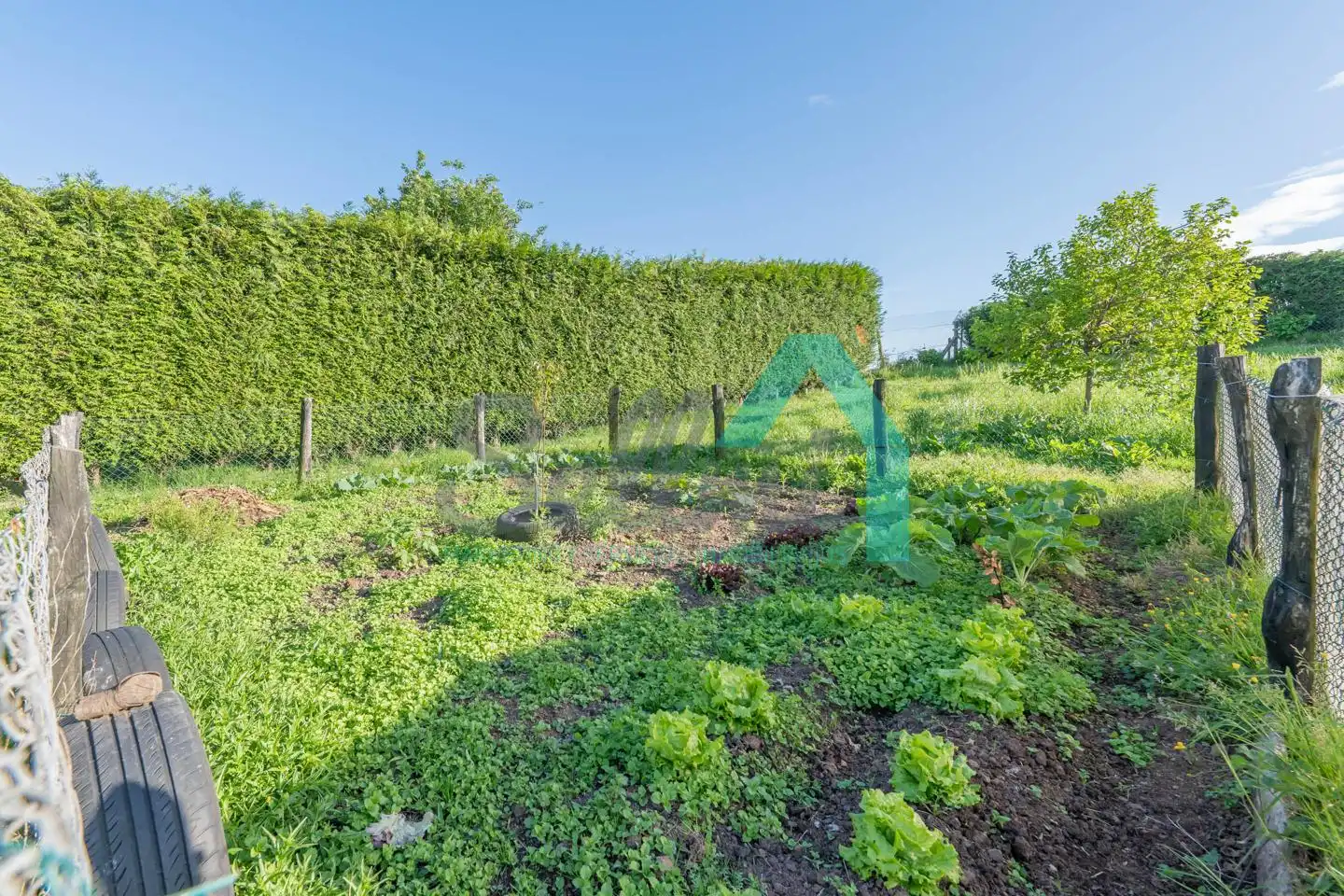 Jardí de Casa o xalet en venda en Castrillón amb Calefacció, Jardí privat i Parquet