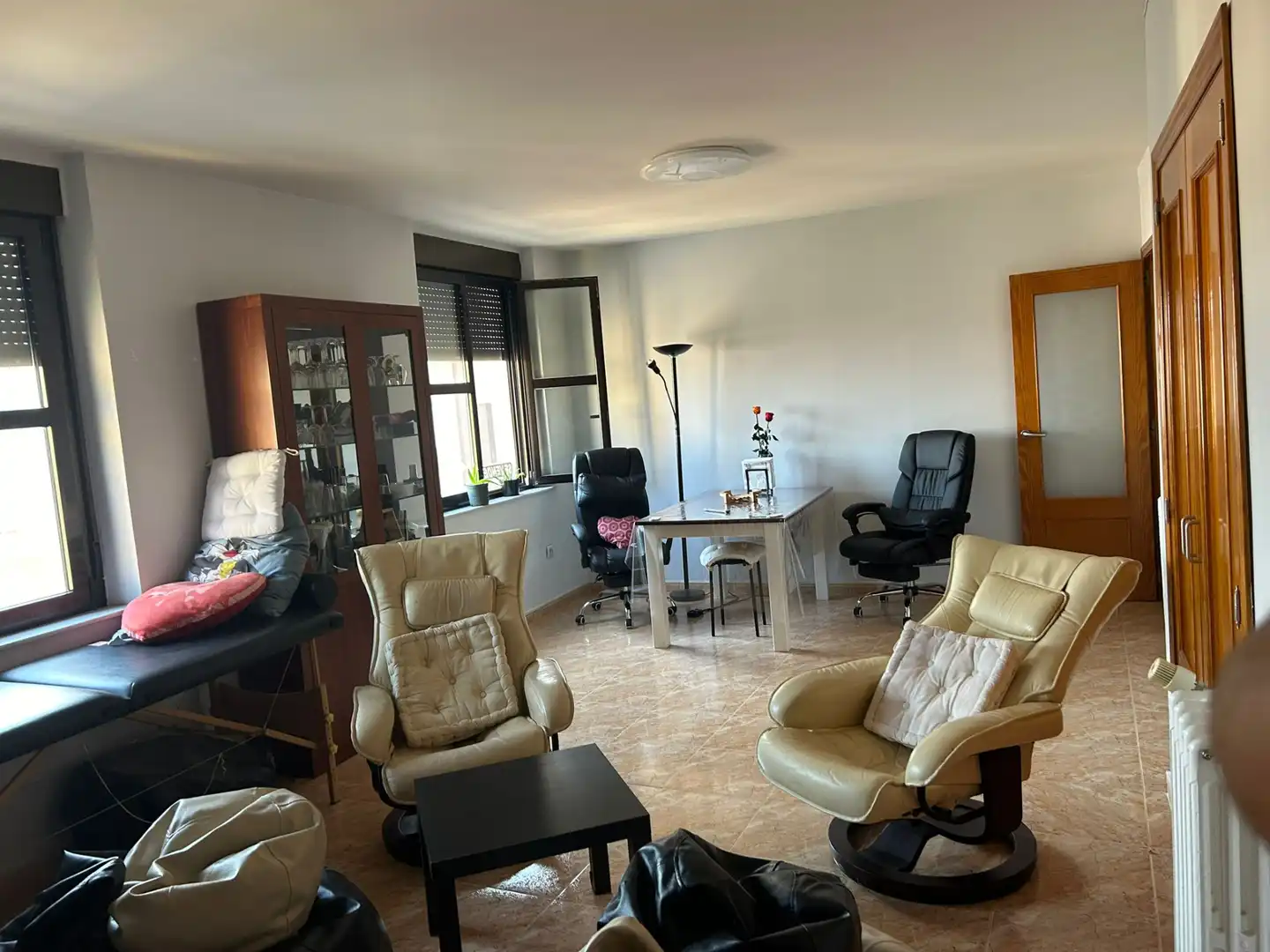 Living room of Flat for sale in Zamora Capital   with Furnished