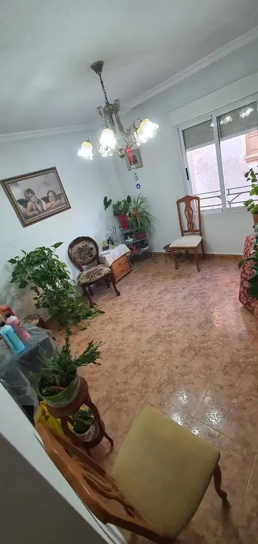Sala d'estar de Pis en venda en Cieza amb Aire condicionat, Terrassa i Moblat
