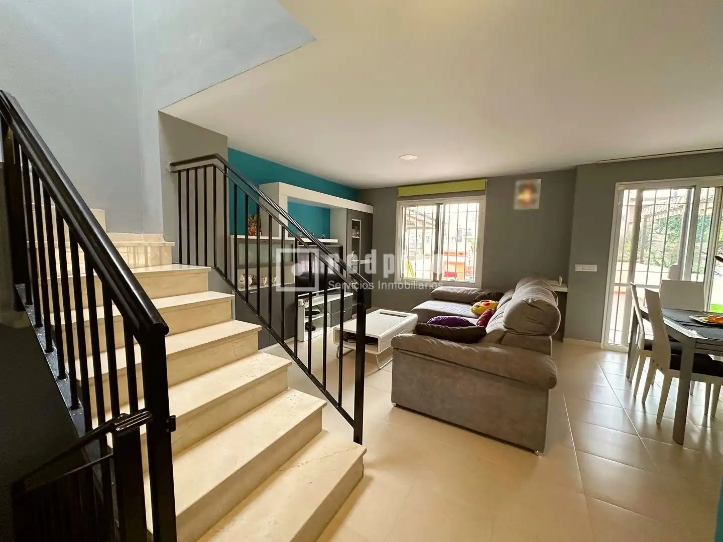 Living room of Houses for sale in Vélez-Málaga  with Air Conditioner, Heating and Private garden