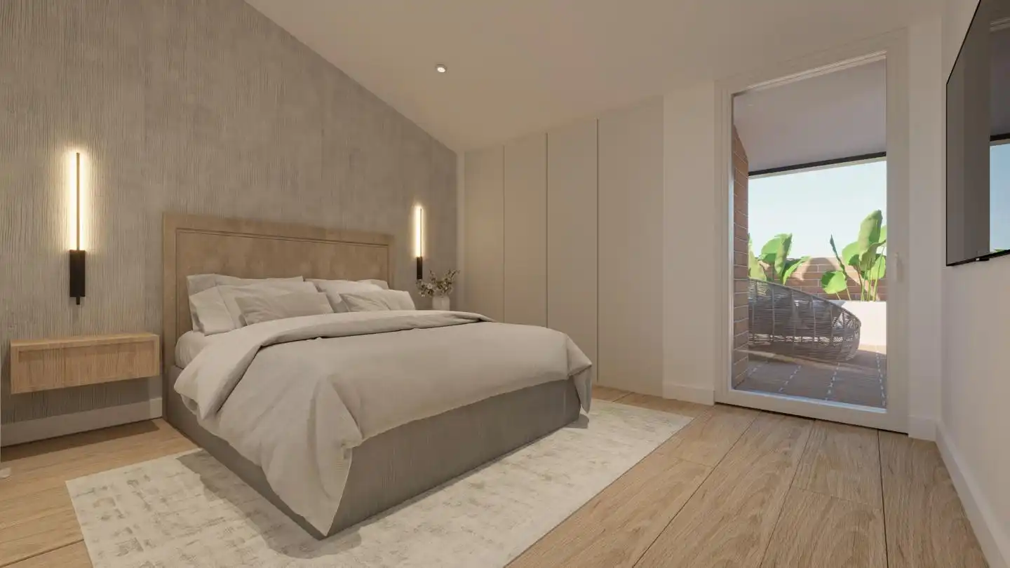 Schlafzimmer von Dachboden zum Verkauf in Salut - Lloreda