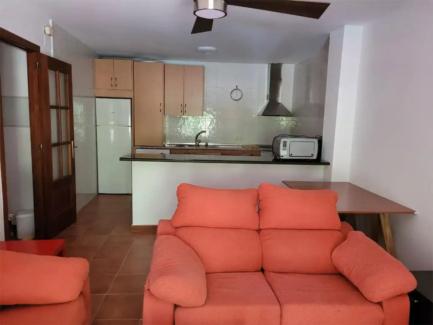Küche von Wohnung zur Miete in Jarandilla de la Vera mit Klimaanlage, Abstellraum und Möbliert