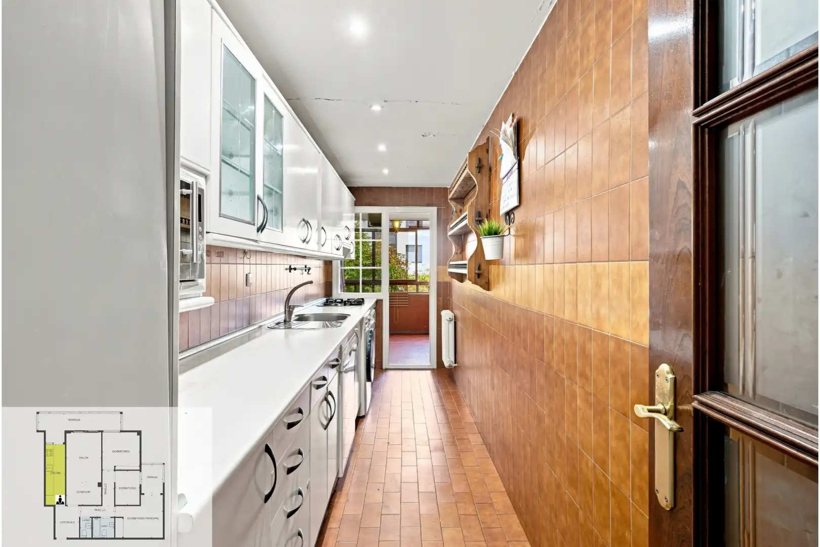 Cocina de Piso en venta en Madrid con Aire acondicionado, Calefacción y Terraza