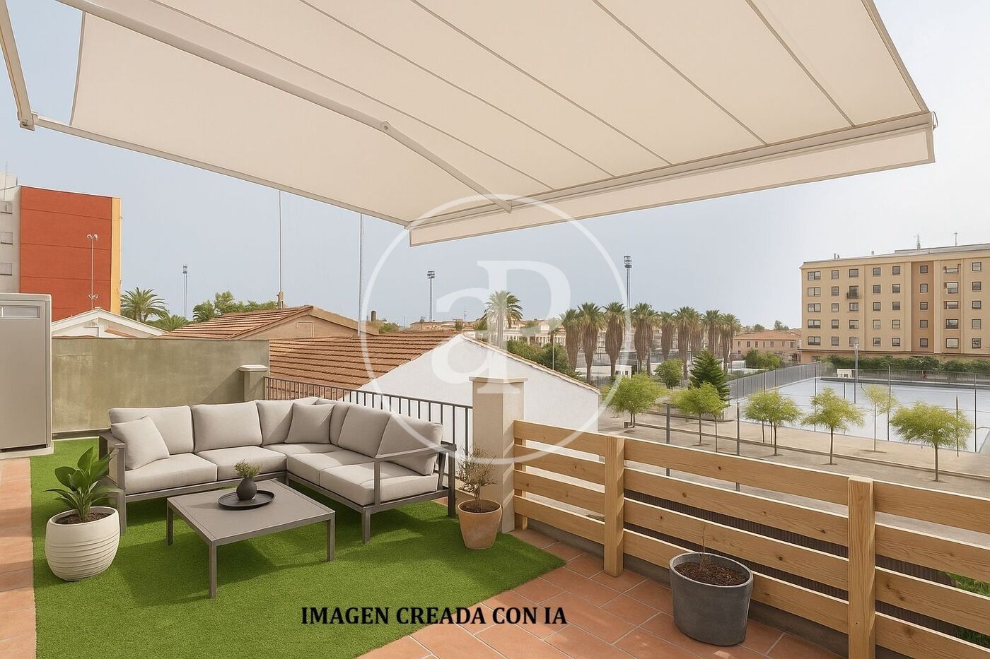 Terrassa de Àtic en venda en  Valencia Capital amb Calefacció, Terrassa i Balcó