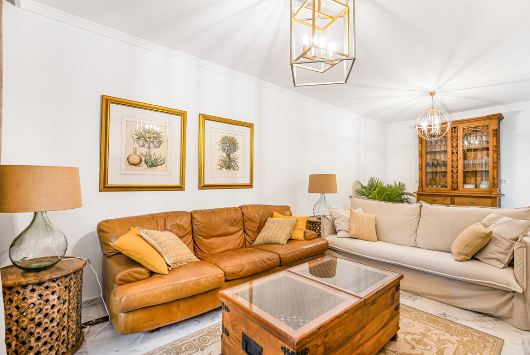 Living room of Apartment for sale in Marbella  with Air Conditioner, Heating and Terrace