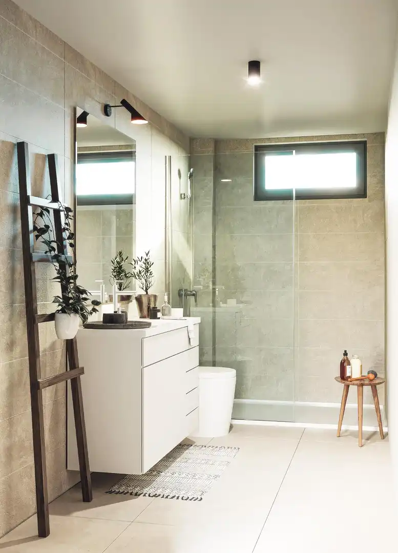 Bathroom of Ground floor for sale in Rincón de la Victoria  with Air Conditioner, Heating and Private garden