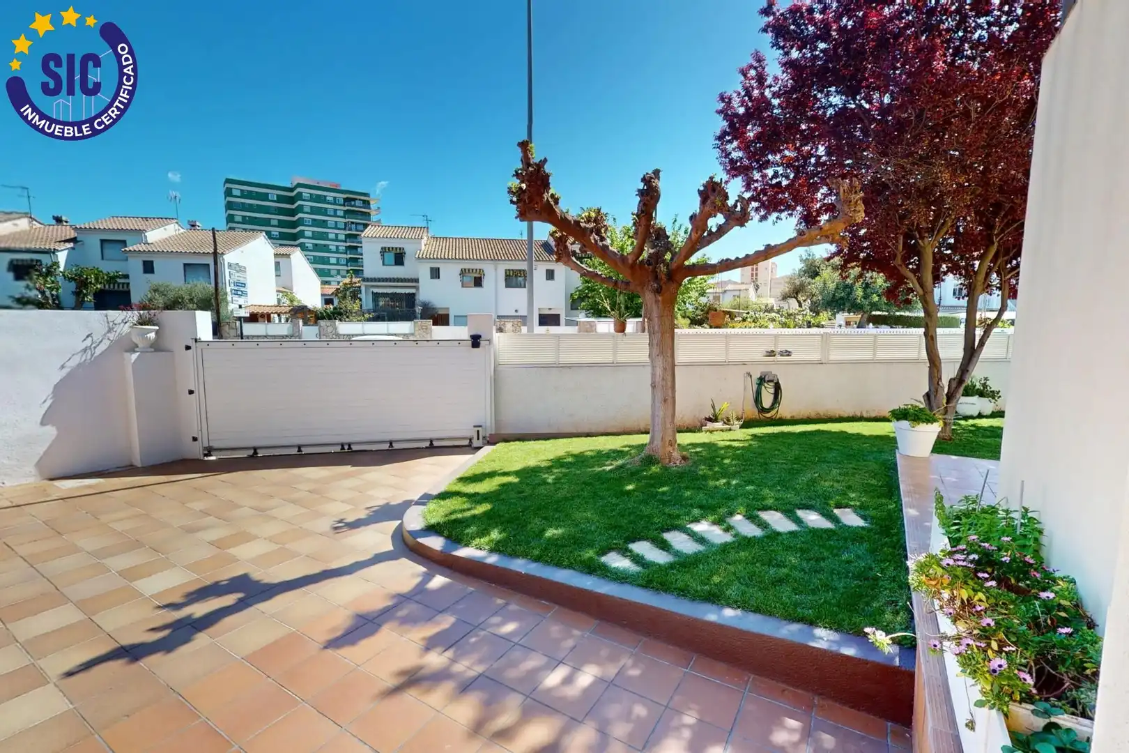 Jardí de Casa o xalet en venda en Benicasim / Benicàssim amb Aire condicionat, Jardí privat i Parquet