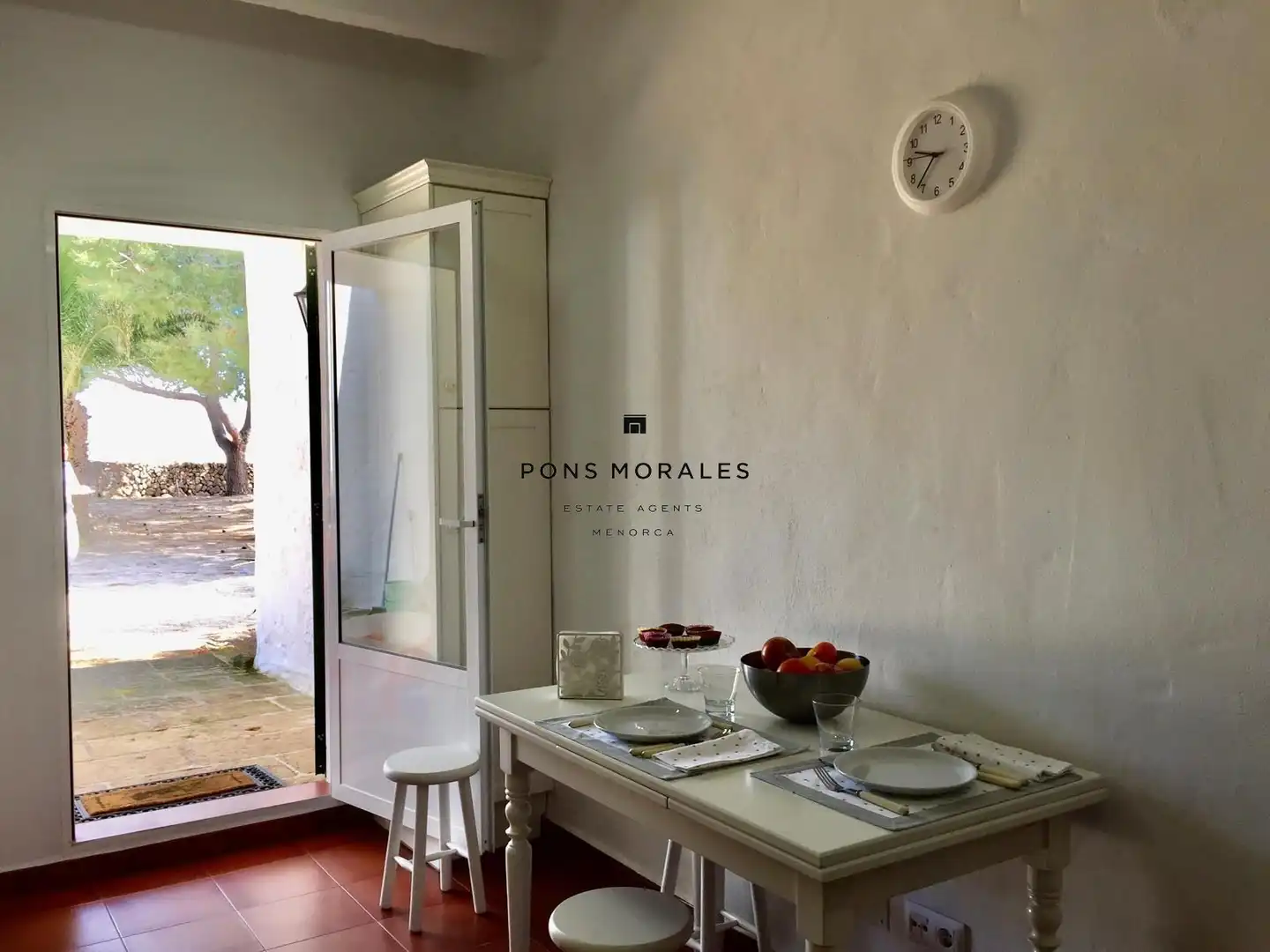 Menjador de Finca rústica de lloguer en Ciutadella de Menorca amb Terrassa, Piscina i Moblat