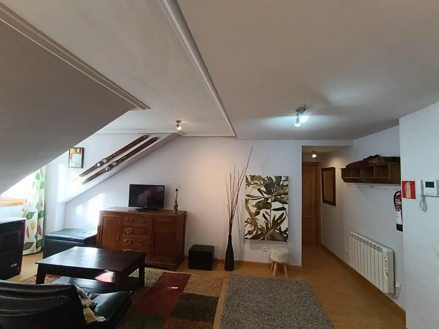 Living room of Apartments for sale in Aller  with Furnished