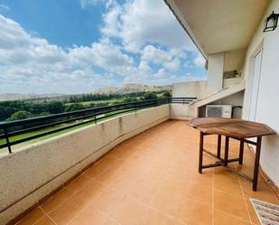 Terrace of Flat for sale in Monforte del Cid  with Air Conditioner, Heating and Private garden