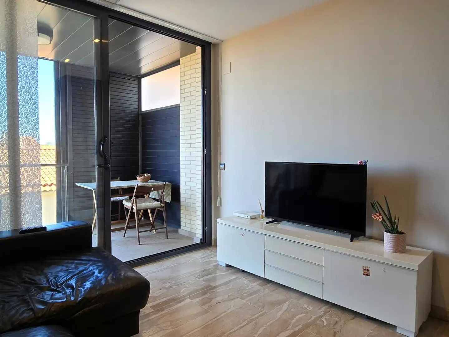 Wohnzimmer von Maisonette zum Verkauf in L'Ametlla de Mar  mit Klimaanlage, Heizung und Terrasse