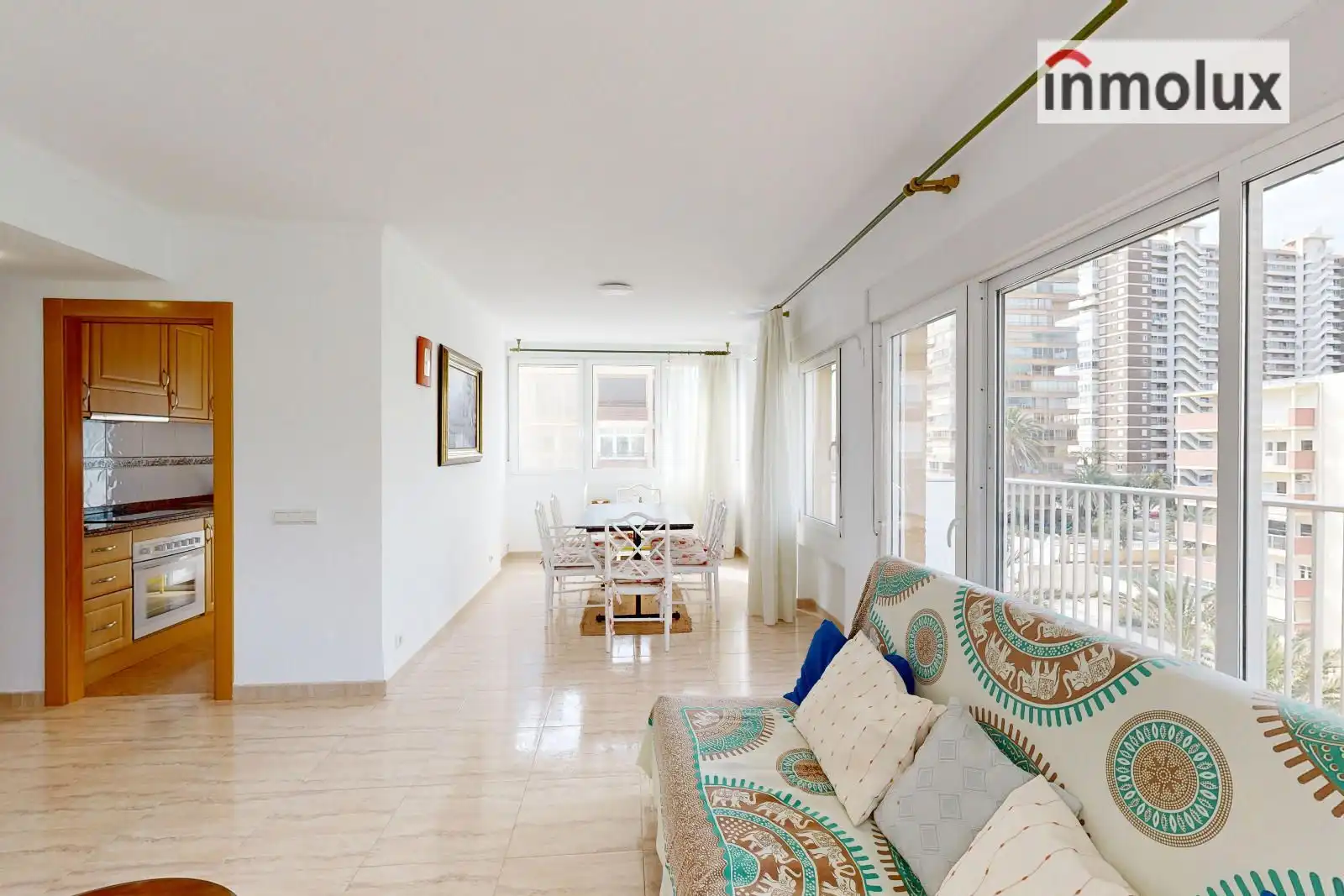 Sala de estar de Piso en venta en Alicante / Alacant con Aire acondicionado, Calefacción y Terraza