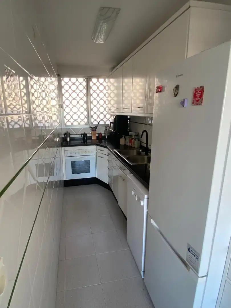Cuina de Pis de lloguer en El Rompido amb Aire condicionat, Terrassa i Moblat