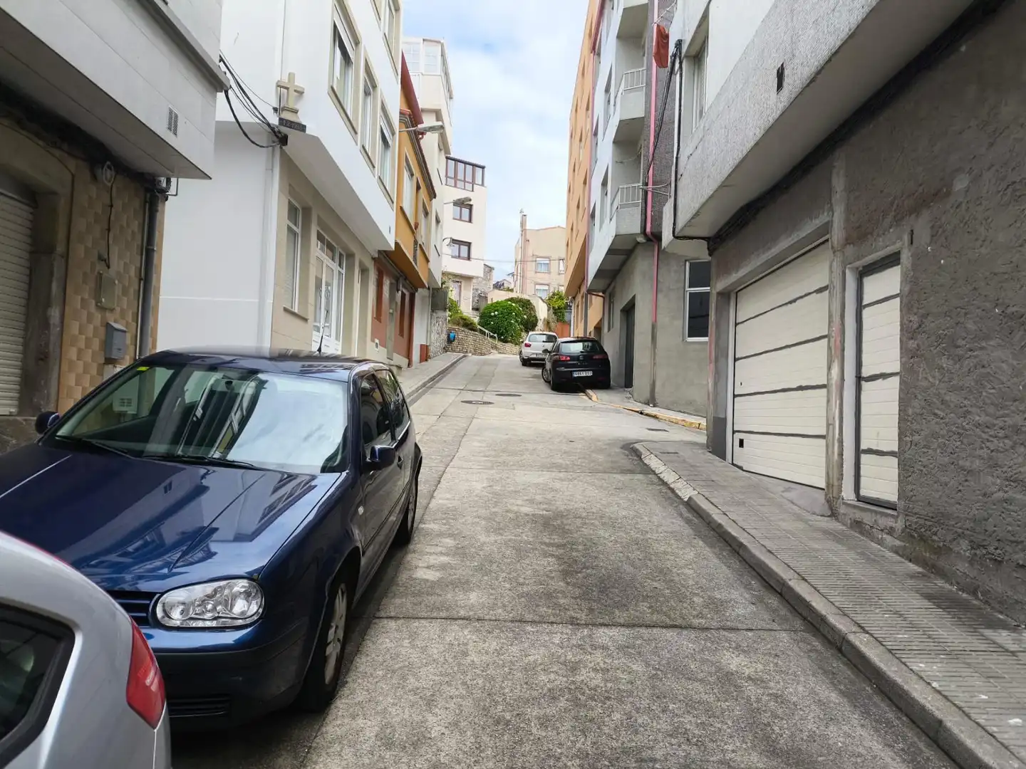Vista exterior de Piso en venta en Ponteceso con Amueblado y Balcón