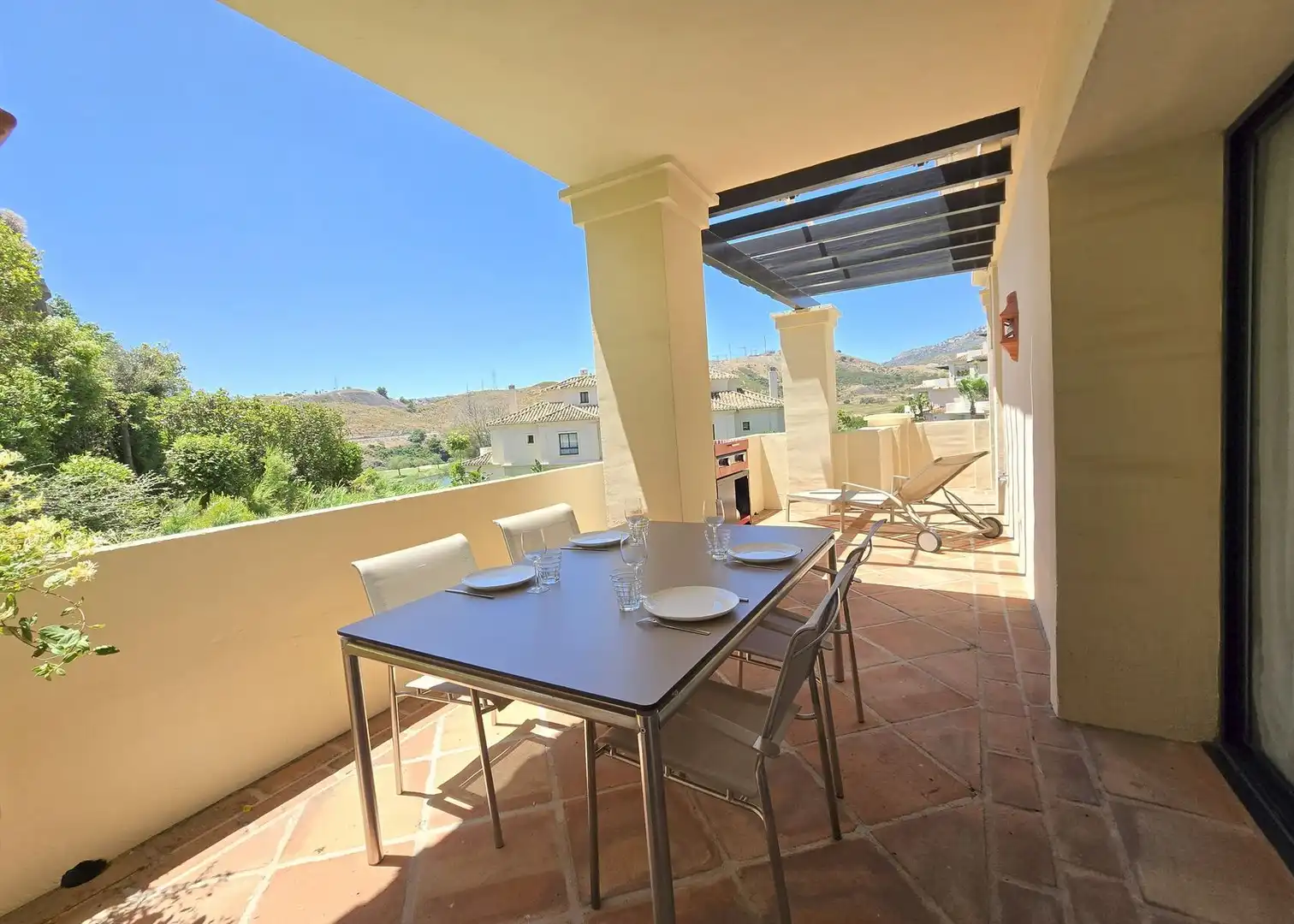 Terrace of Flat for sale in Benahavís  with Air Conditioner, Furnished and TV