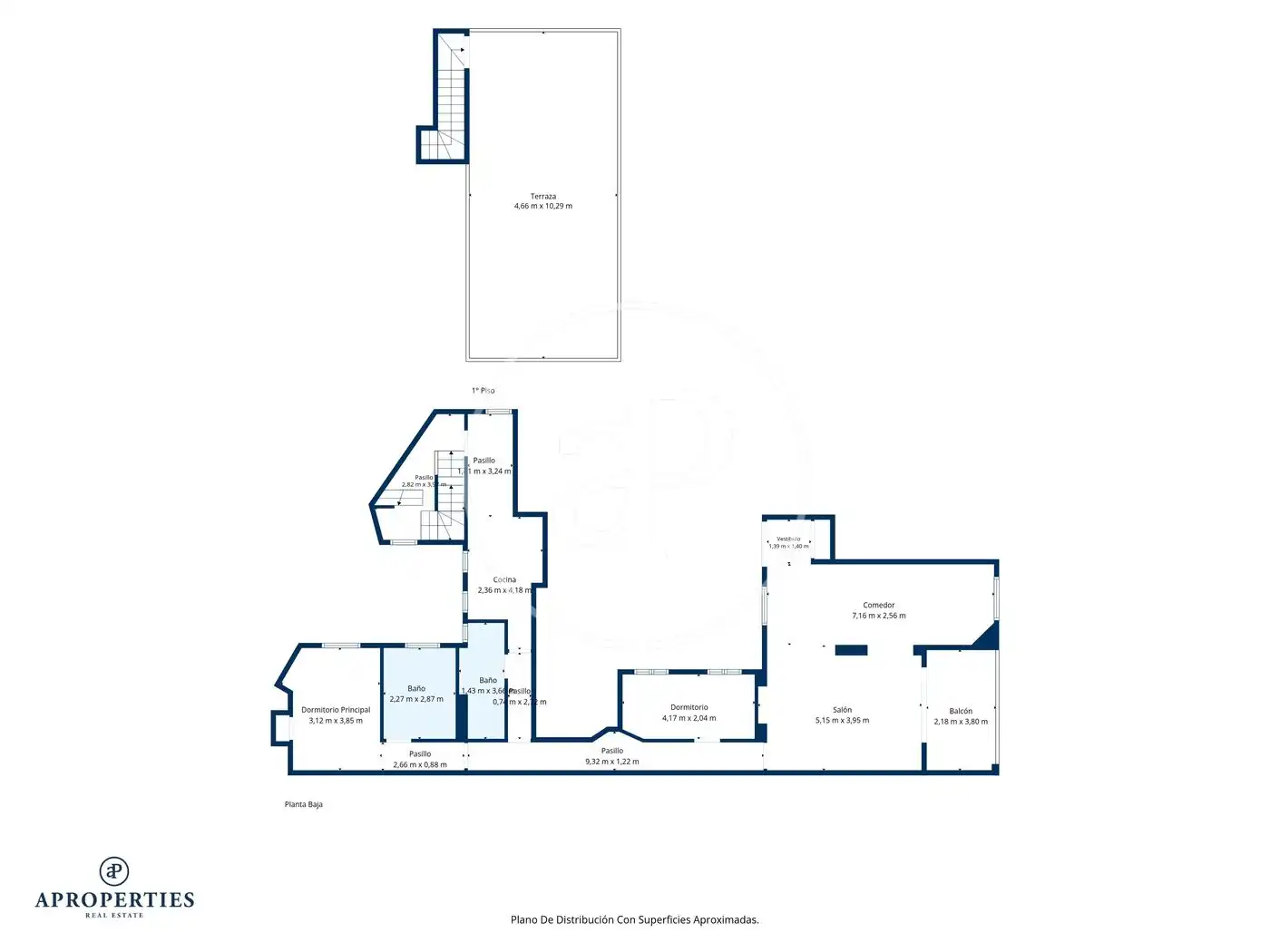 Wohnung zur Miete in Madrid mit Klimaanlage, Heizung und Terrasse