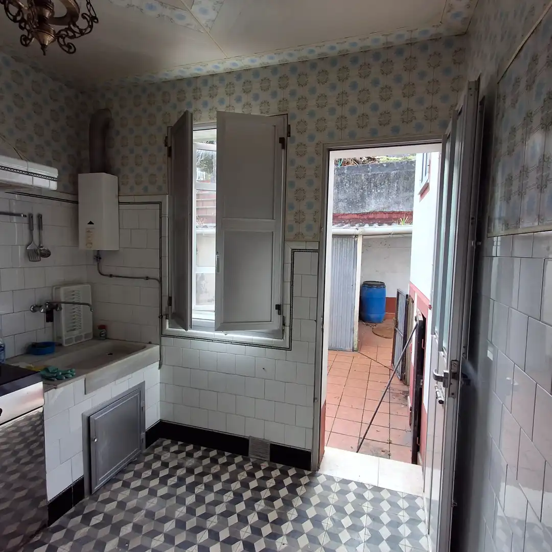 Cocina de Casa o chalet en venta en Boiro con Jardín privado, Terraza y Trastero