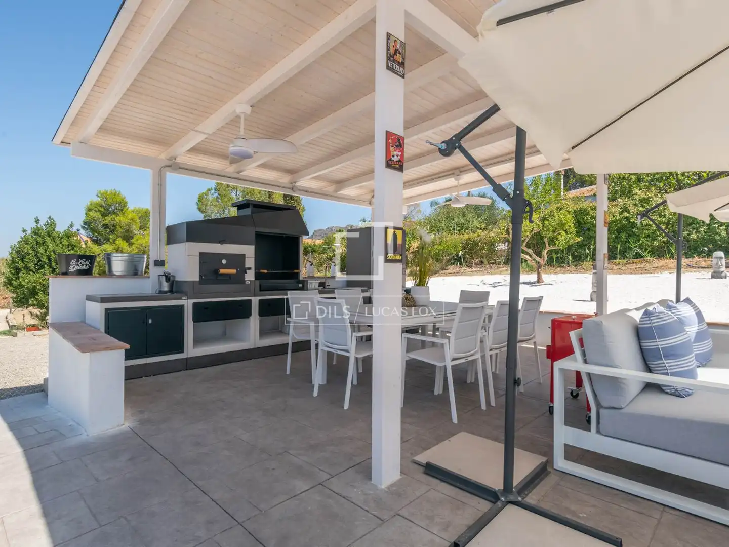 Terrassa de Finca rústica en venda en Cártama amb Aire condicionat, Jardí privat i Terrassa