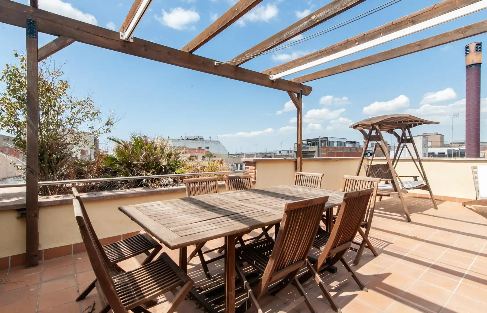 Terrassa de Dúplex en venda en Vilafranca del Penedès amb Aire condicionat, Calefacció i Jardí privat