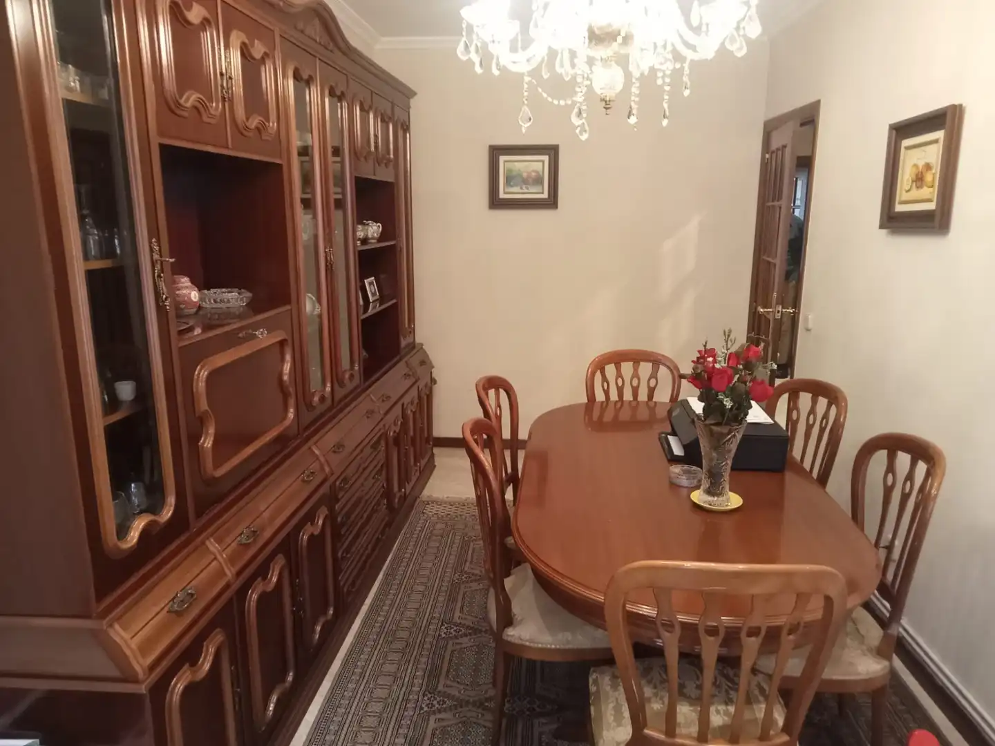 Comedor de Casa o chalet en venta en Santiago de Compostela  con Calefacción, Jardín privado y Terraza