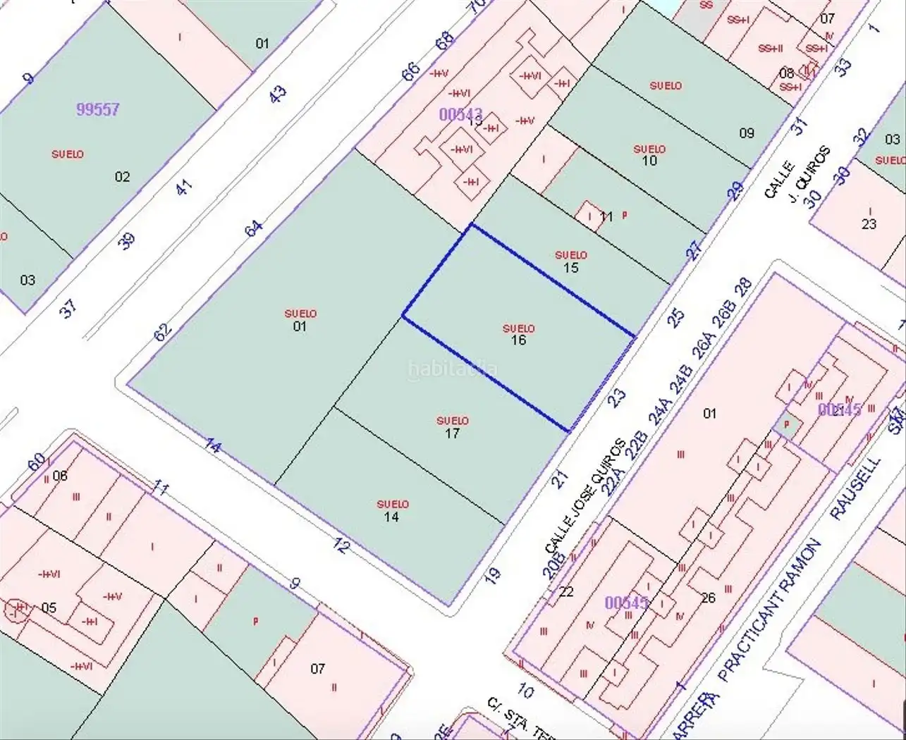 Residential land for sale in Carrer José Quirós 23, imagen 3