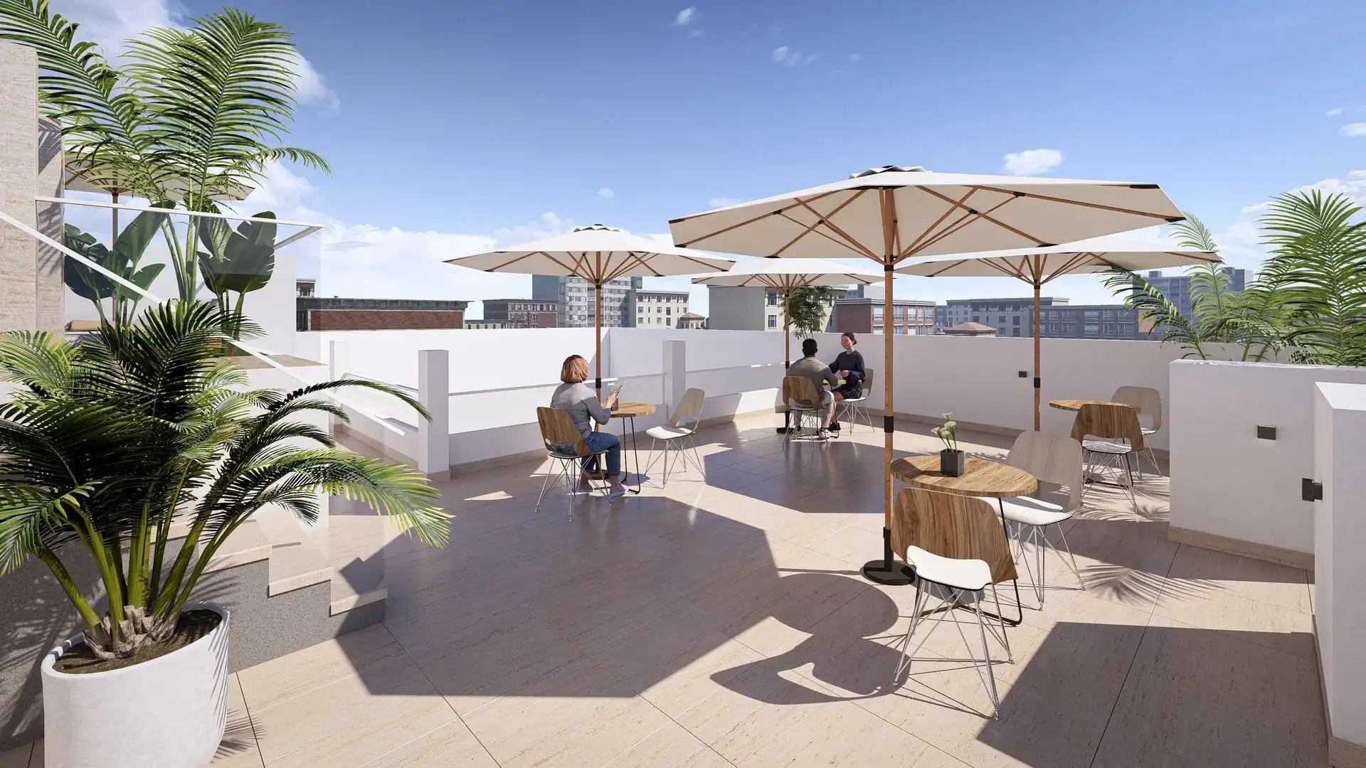 Terrace of Attic for sale in Torrevieja  with Air Conditioner, Terrace and Community pool
