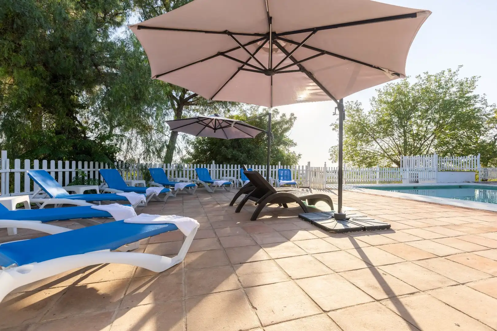 Terrace of Country homes for sale in Gilena  with Air Conditioner, Heating and Private garden